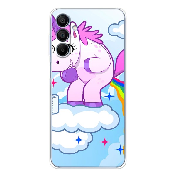Чехол Unicorn на Samsung Galaxy A16 – Радуга единорожка
