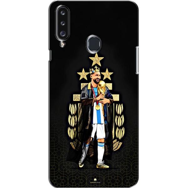 Чохли для Samsung Galaxy A20s (A207) (Leo чемпіон) (AlphaPrint) – Мессі Король