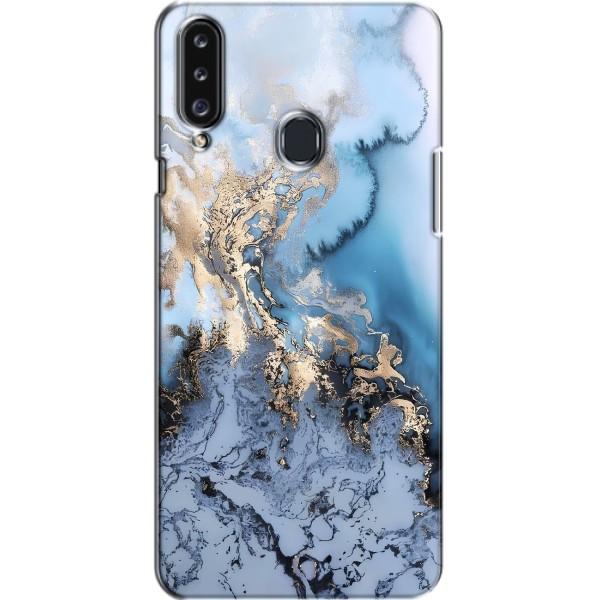 Мраморний чехол на Samsung Galaxy A20s (A207) (VPrint) – Ніжний мрамор