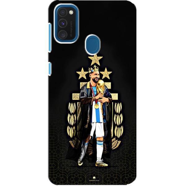 Чохли для Samsung Galaxy A21s (Leo чемпіон) (AlphaPrint) – Мессі Король