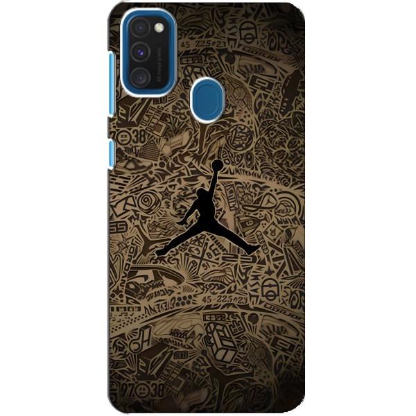Чехлы для Samsung Galaxy A21s - с картинкой JORDAN (AlphaPrint) – Logo Jordan