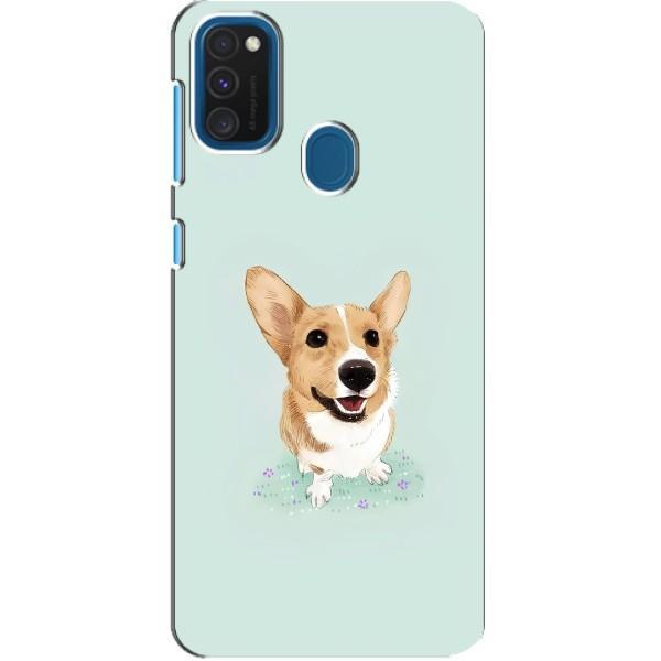 Чохли з собаками для Samsung Galaxy A21s (VPrint) – Коргі