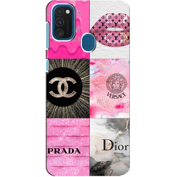 Чехол (Dior, Prada, YSL, Chanel) для Samsung Galaxy A21s – Модница