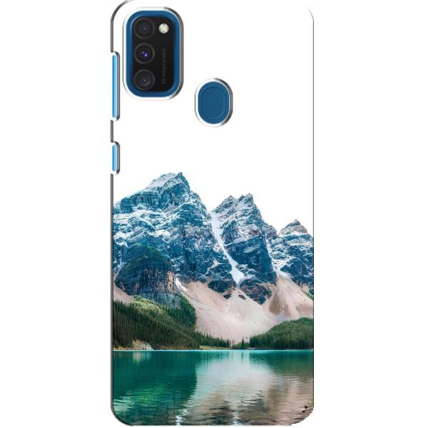 Силиконовый чехол с КАРТИНКАМИ лето для Samsung Galaxy A21s (AlphaPrint) – Гори