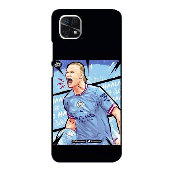 Чохли з футболістом Ерлінг Холанд для Samsung Galaxy A22 5G (AlphaPrint) – гол Ерлінг Холанд