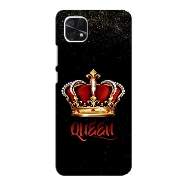 Чохол з Короною Самсунг Гелексі А22 5ДЖи - (AlphaPrint) – Корона короля