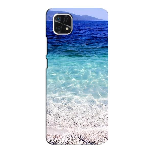 Силіконовий чохол з КАРТИНКАМИ літо для Samsung Galaxy A22 5G (AlphaPrint) – Море