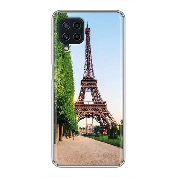 Чохол Ейфелева Вежа Samsung Galaxy A22 - (AlphaPrint) – Дорога до Парижу