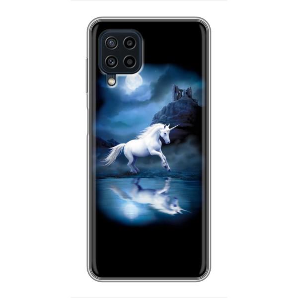 Чехол для Самсунг А22 - (Единорожки - Новинки) (AlphaPrint) – Единорог