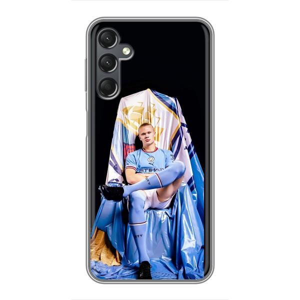 Чехлы с футболистом Ерлинг Холанд для Samsung Galaxy A25 (A256) (AlphaPrint) – футболист Холанн