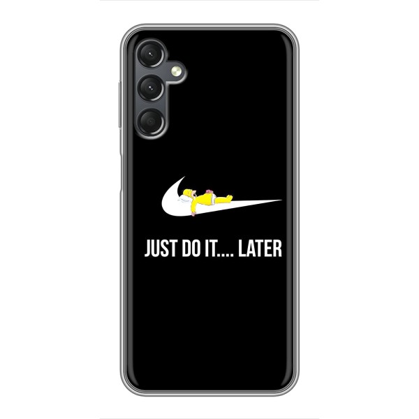 Чехол с логотипом Найк на Samsung Galaxy A25 (A256) – Nike just do it