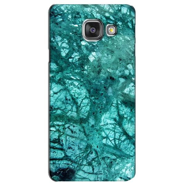 Мраморный чехол на Samsung Galaxy A3 2016 / A3100 / A310F (VPrint) – Зеленый мрамор