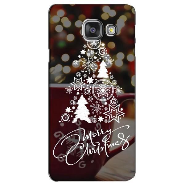 Рождественские Чехлы для Samsung Galaxy A3 2016 / A3100 / A310F (VPrint) – Елочка узорная