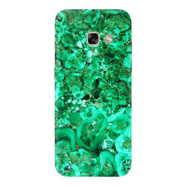 Мраморний чехол на Samsung Galaxy A3 2017 / A320 / A320F (VPrint) – Салатовий Мрамор