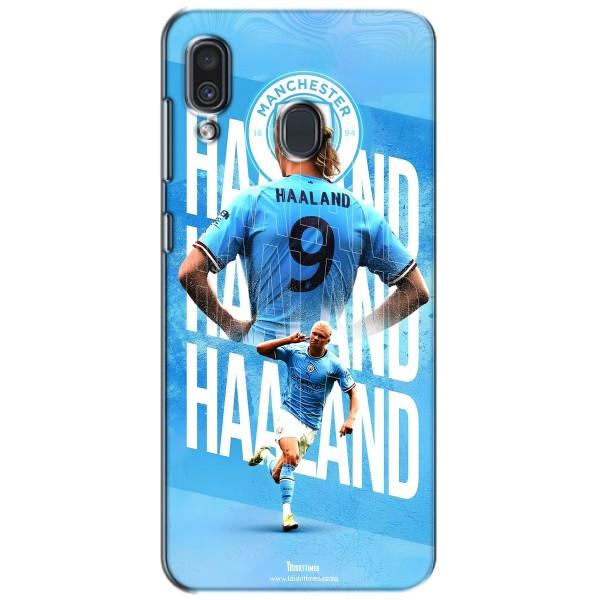 Чехлы с футболистом Ерлинг Холанд для Samsung Galaxy A30 2019 (A305F) (AlphaPrint) – Erling Haaland