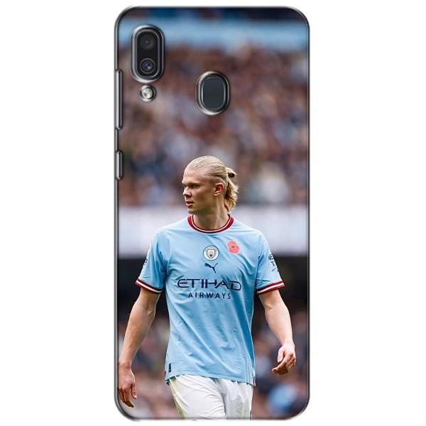 Чехлы с футболистом Ерлинг Холанд для Samsung Galaxy A30 2019 (A305F) (AlphaPrint) – Эрлинг Холанд