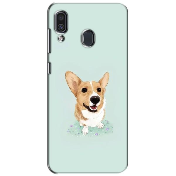 Чехлы с собаками для Samsung Galaxy A30 2019 (A305F) (VPrint) – Корги
