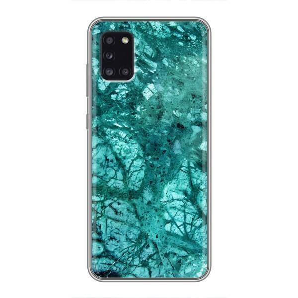Мраморний чехол на Samsung Galaxy A31 (A315) (VPrint) – Зелений мрамор