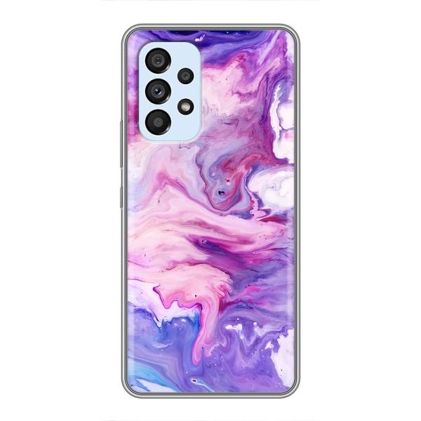 Чохли з тематикою "Мрамор" на Самсунг Галаксі А33 (5G) – Фіолетовий мрамор