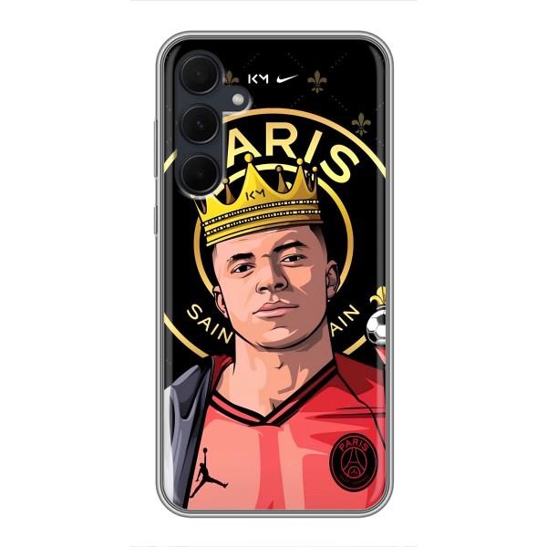 Чехол (TPU) с Футболистом на Samsung Galaxy A35 (5G) – Mbappe King