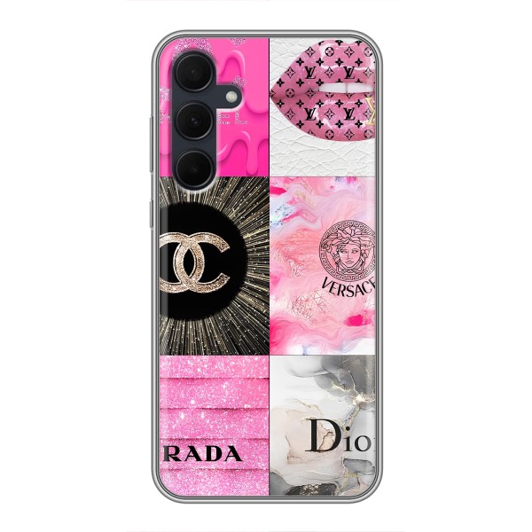 Чехол (Dior, Prada, YSL, Chanel) для Samsung Galaxy A35 (5G) – Модница