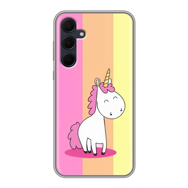 Чехол Unicorn на Samsung Galaxy A35 (5G) – Радужный Единорог