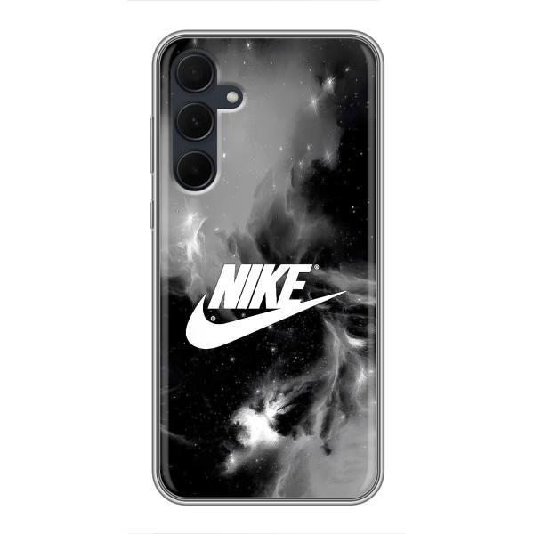 Чехол с логотипом Найк на Samsung Galaxy A35 (5G) – Найк дымчатый