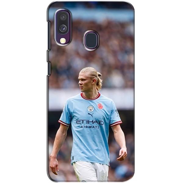 Чехлы с футболистом Ерлинг Холанд для Samsung Galaxy A40 2019 (A405F) (AlphaPrint) – Эрлинг Холанд