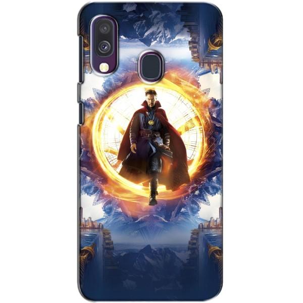 Чехлы с героями Марвел Samsung Galaxy A40 2019 (A405F) (VPrint)