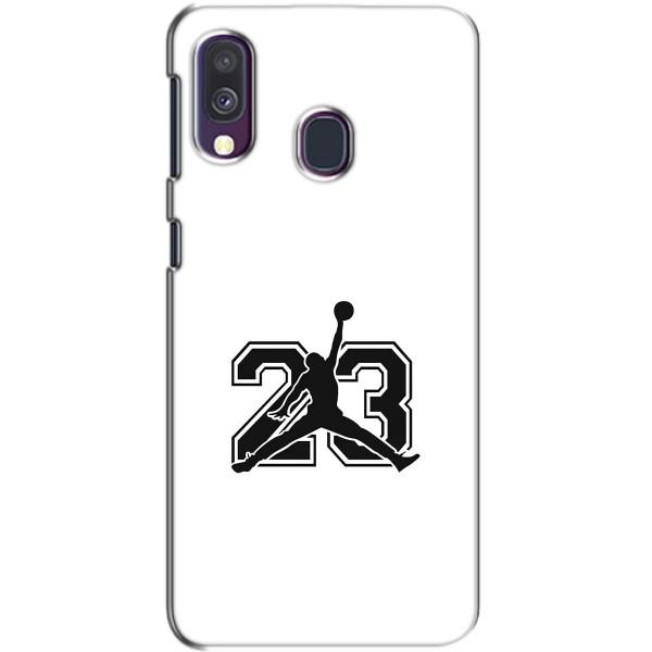 Чехлы для Samsung Galaxy A40 2019 (A405F) - с картинкой JORDAN (AlphaPrint) – Jordan 23