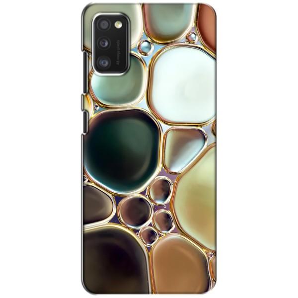 Мраморный чехол на Samsung Galaxy A41 (A415) (VPrint) – Радужный Мрамор