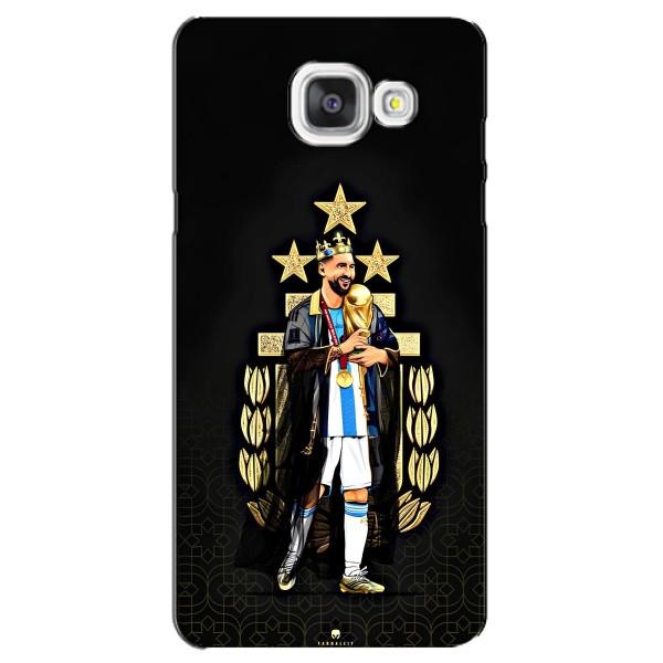 Чехлы для Samsung Galaxy A5 2016 / A5100 / A510F (Leo чемпион) (AlphaPrint) – Месси Король