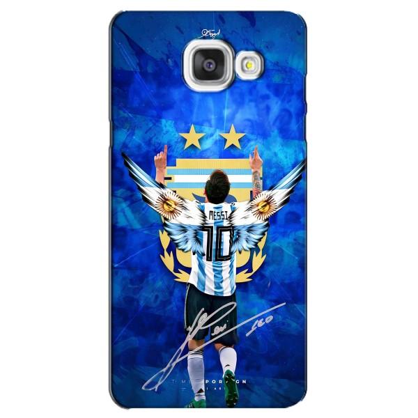 Чехлы для Samsung Galaxy A5 2016 / A5100 / A510F (Leo чемпион) (AlphaPrint) – Месси сборная