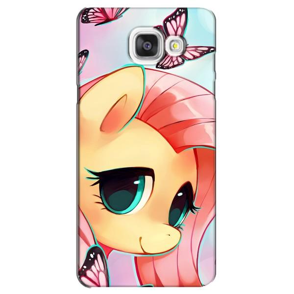 Чехол для Самсунг А5 2016, А5100, А510Ф - (Единорожки - Новинки) (AlphaPrint) – Племя единорогов