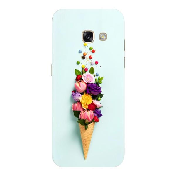Чехлы с тематикой "ЦВЕТЫ" на Samsung Galaxy A5 2017 / A520 / A520F – Цветок-мороженное