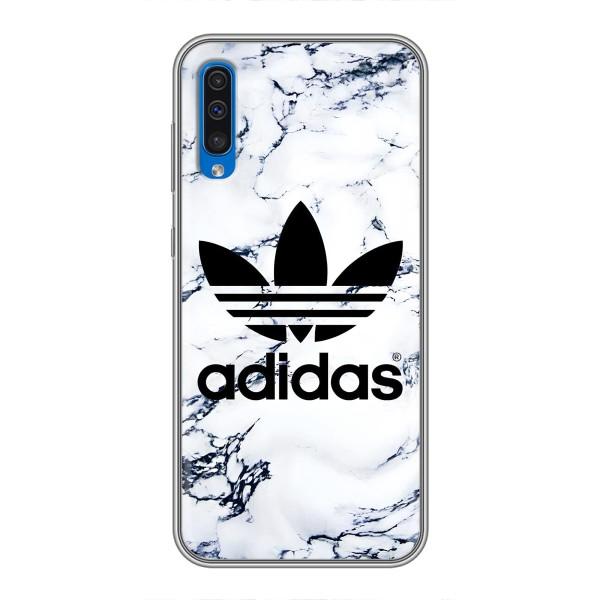 Чохли Адидас для Samsung Galaxy A50 2019 (A505F) (AlphaPrint) – Адідас на мраморі
