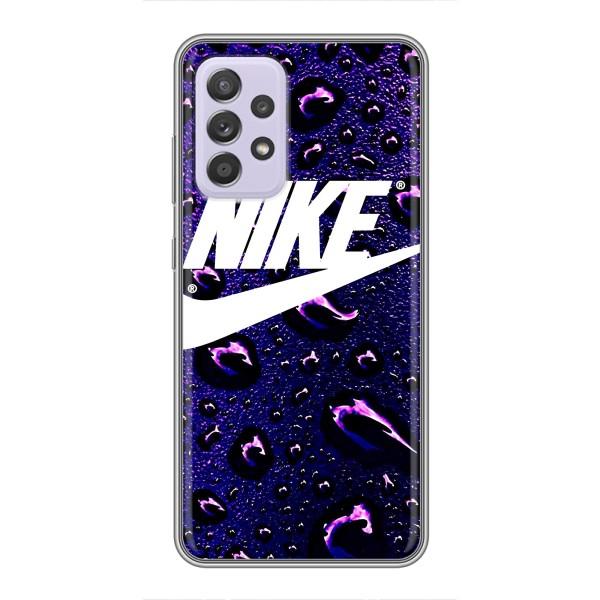 Чохол з логтипом Найк на Samsung Galaxy A52s 5G (A528) – Найк на фіолетовому