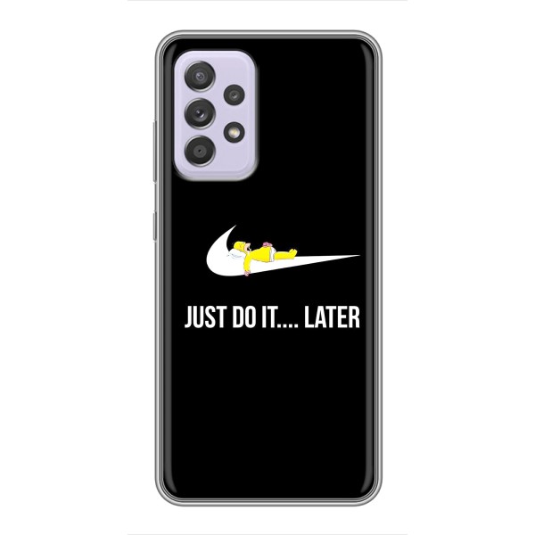 Чохол з логтипом Найк на Samsung Galaxy A52s 5G (A528) – Nike just do it