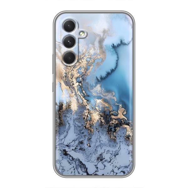 Мраморный чехол на Samsung Galaxy A54 (VPrint) – Нежный мрамор