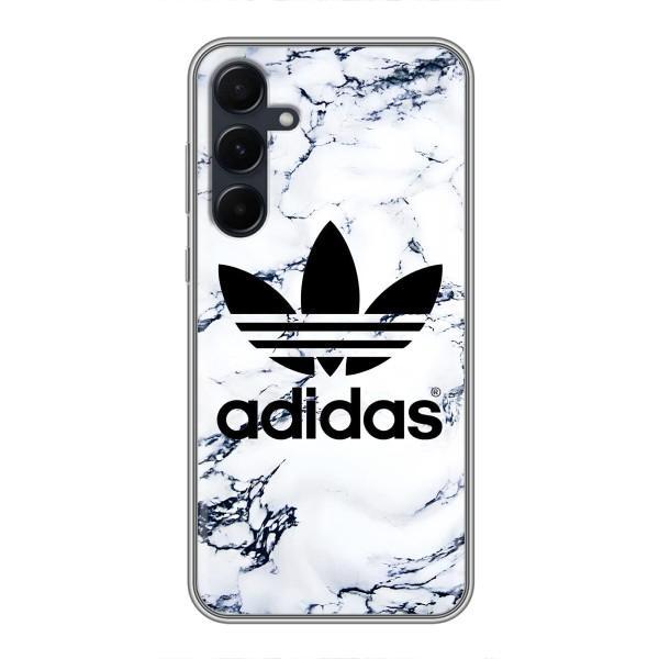Чохли Адидас для Samsung Galaxy A55 (AlphaPrint) – Адідас на мраморі