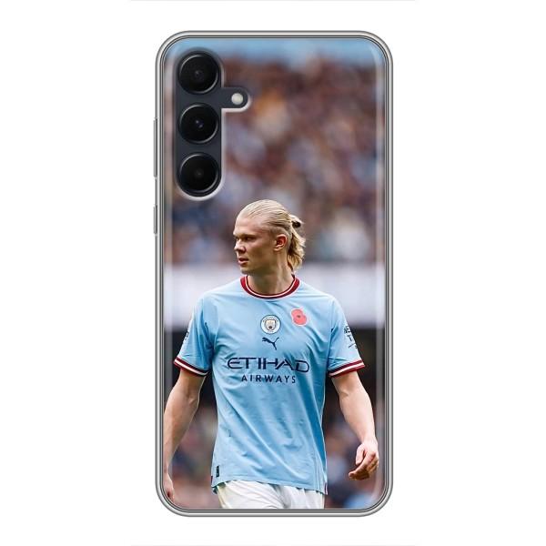 Чехлы с футболистом Ерлинг Холанд для Samsung Galaxy A55 (AlphaPrint) – Эрлинг Холанд