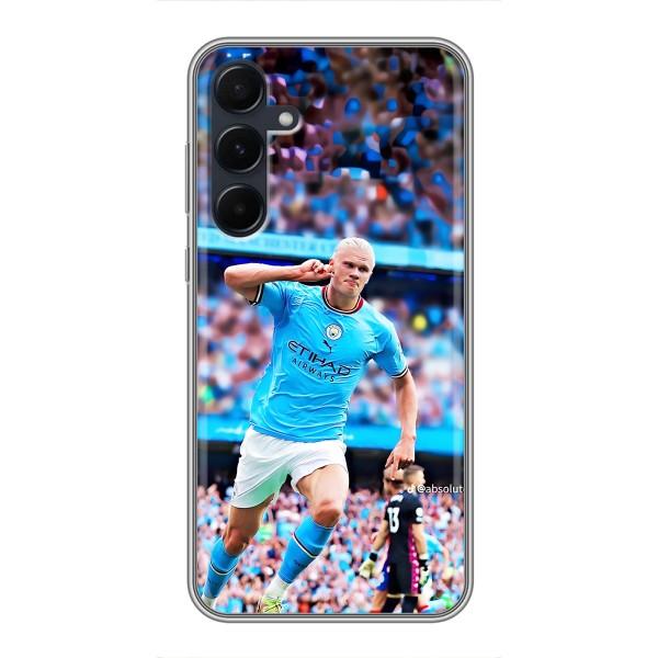 Чехлы с футболистом Ерлинг Холанд для Samsung Galaxy A55 (AlphaPrint) – фанаты Холанда