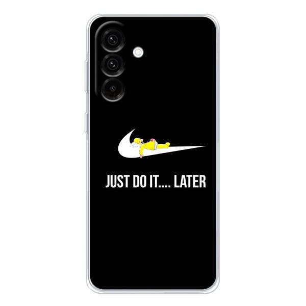 Чехол с логотипом Найк на Samsung Galaxy A56 5G – Nike just do it
