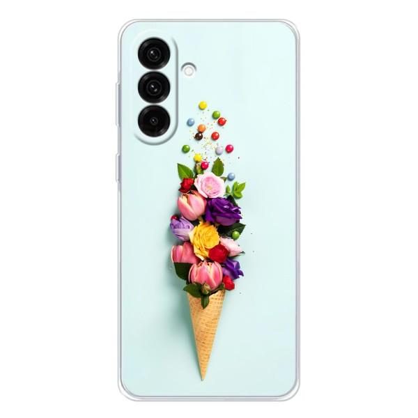 Чохли з тематикою "КВІТИ" на Samsung Galaxy A57 – Квітка-морозиво