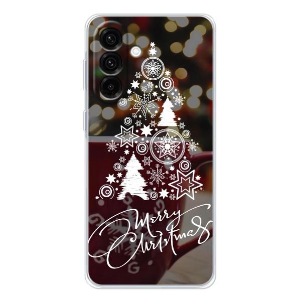 Рождественские Чехлы для Samsung Galaxy A57 (VPrint) – Елочка узорная