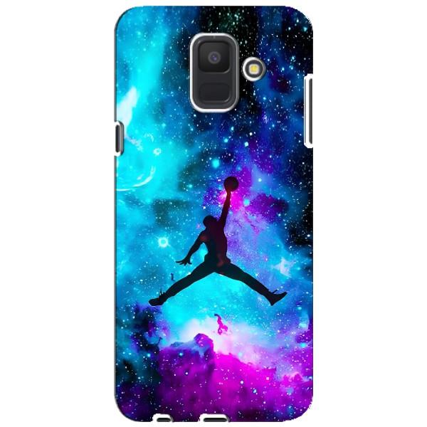 Чехлы для Samsung Galaxy A6 2018, A600F - с картинкой JORDAN (AlphaPrint) – Яркий Джордан