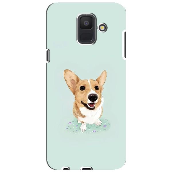Чохли з собаками для Samsung Galaxy A6 2018, A600F (VPrint) – Коргі