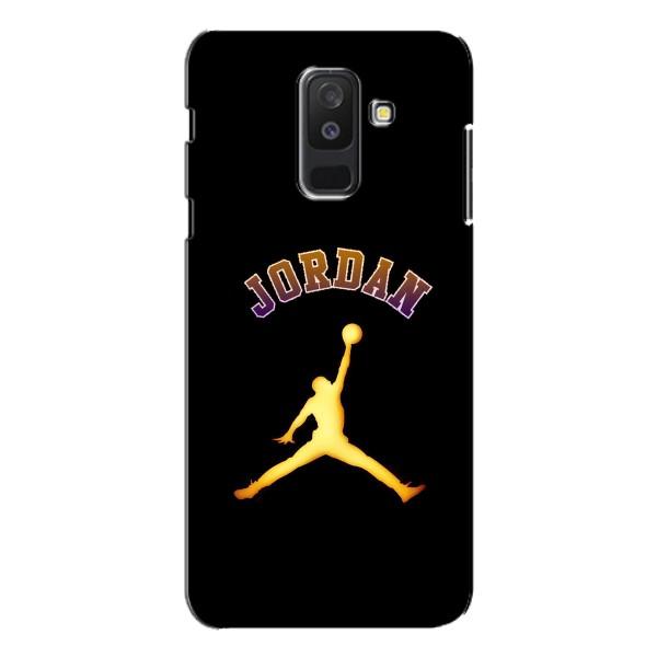 Чохли для Samsung Galaxy A6 Plus 2018 ( A605) - з картинкою JORDAN (AlphaPrint) – Jordan Gold