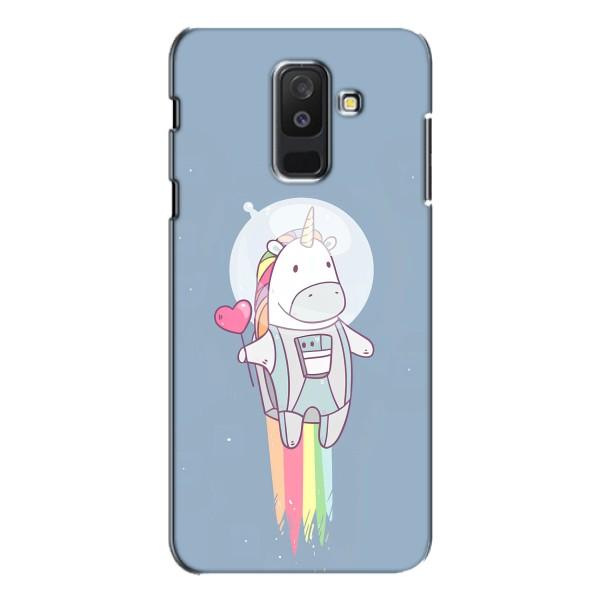 Чехол Unicorn на Samsung Galaxy A6 Plus 2018 ( A605) – Единорог космонавт