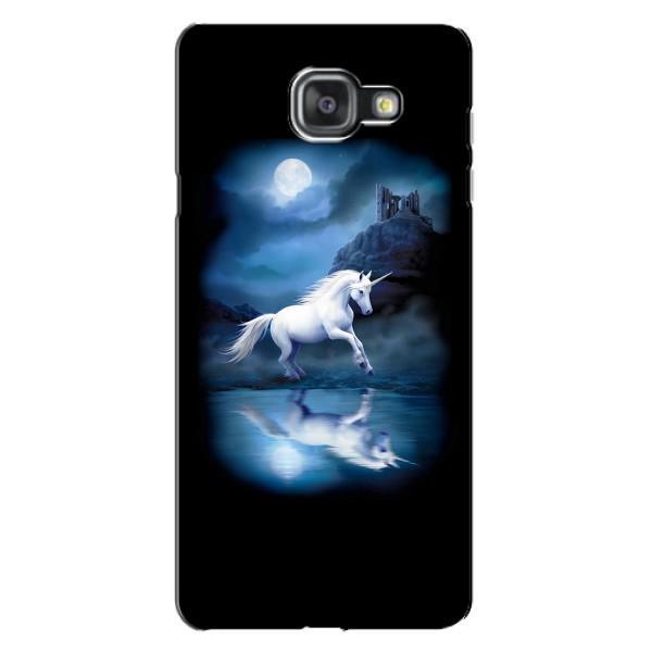 Чехол для Самсунг А7 2016, А7100, А710Ф - (Единорожки - Новинки) (AlphaPrint) – Единорог